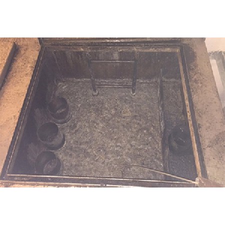 Oil separation tank treatment project of a well-known hotel in Macau