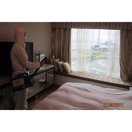 Sterilization, deodorization, and sewage treatment services for luxury villas in Plaza 1, Macau