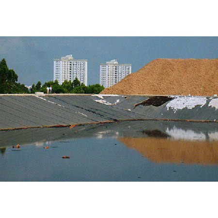 Deodorization project of landfill site