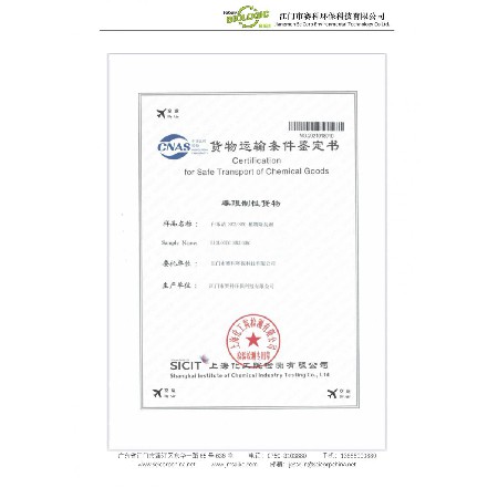 Cargo Transportation Appraisal Report (Air Transport)