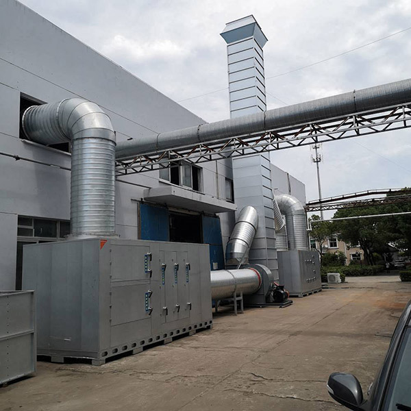 Waste gas treatment