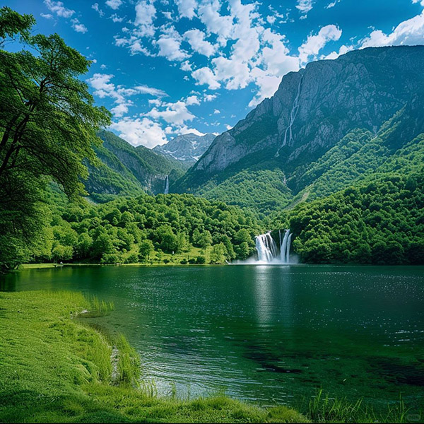 Natural ecological water purification system